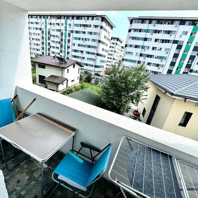 Location d’un appartement confortable, 50 m², quartier Chiajna, Bucarest, Roumanie